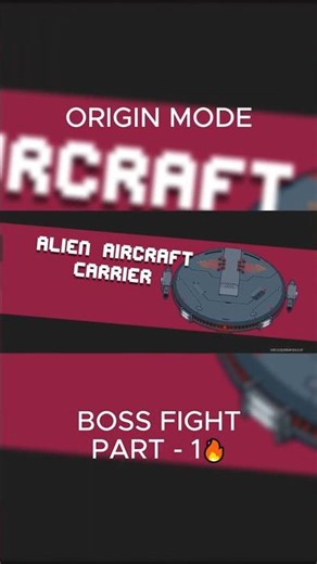 Fighting Alien Aircraft Carrier | Soul Knight