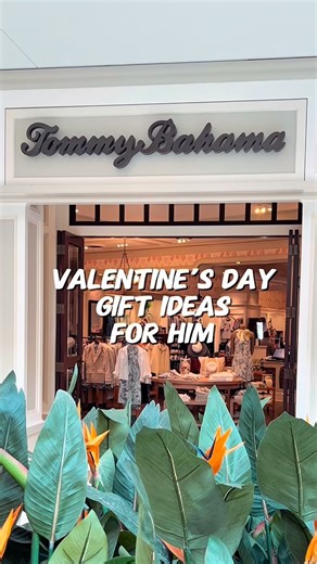 Jenn Truman | Tampa Blogger on Instagram: "❤️VALENTINE’S DAY GIFT IDEAS FOR HIM: #ad Tommy Bahama has you covered for the season of love. #welcometomyparadise #tommybahama @tbahama 🫶🏻From shirts, shorts, fedoras and T-shirts to swimwear, sport coats, cologne, and man cave approved finds. 🫶🏻There’s something relaxed, fun and beachy for the man in your life. 🫶🏻If you’re looking for more practical Valentine’s Day gifts, try these wallets, socks and shoes. 🫶🏻Tommy Bahama is your gift destina