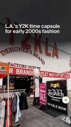 Step inside L.A.’s ultimate Y2K fashion archive 💿✨ From deadstock Juicy tracksuits to throwback tees and iconic early 2000s fits, Y2K LA is basically a time machine for your closet. If you miss low-rise jeans, rhinestones, and logo mania—this is your spot. 📍@y2klafashion #lifestyle #mysecretla | Secret Los Angeles