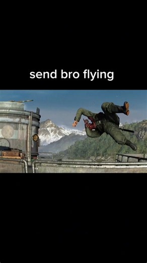 bro flying #sniperelite #memes #gaming #funny