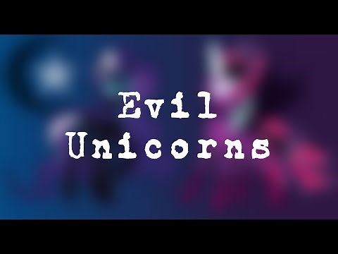 MLP (Fanart) Evil Unicorns (Speedpaint)(Base Edit)