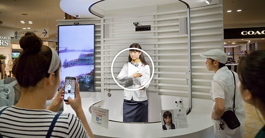 This Robot Is Greeting Tourists in Japan