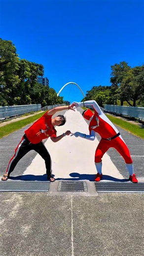 The Ultimate Fusion🔥 #IjiwaruMeets #DancingRedRanger