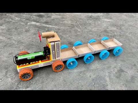 HOW TO MAKE MATCHBOX TRAIN | DIY TOY TRAIN