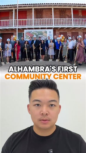 Life in SGV | Food, Homes & Events on Instagram: "Alhambra just broke ground on a $25 million community center that's been empty for 30 years. The historic 1930 Shorb Clinic is getting new life as Alhambra's first-ever community center - 25,000 square feet total with 16,000 SF of brand new construction and 9,000 SF of preserved historic west wing. Thanks to Senator Susan Rubio and Assemblymember Mike Fong securing the funding, this "Connecting Gems" project preserves the original Monterey Coloni