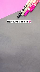 DIY Hello Kitty gift idea 💖😍 #art #diy #craft #tutorial #creative #artist #gift #giftideas | Pcast