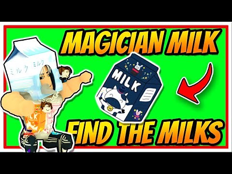 MAGICIAN MILK! - Find the Milks 🥛 (Roblox)