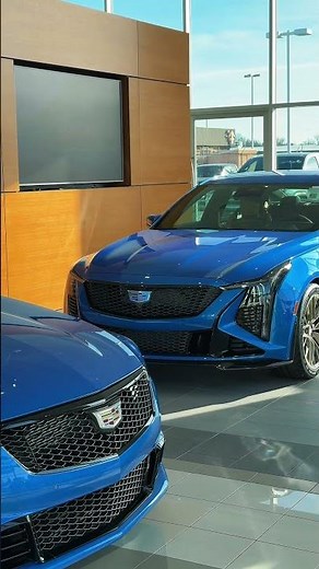 Cadillac CT5-V & CT4-V Blackwing in Coastal Blue | Bergstrom Cadillac