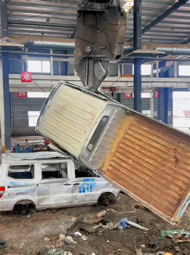 Indoor Demolition Work on a Rainy Day