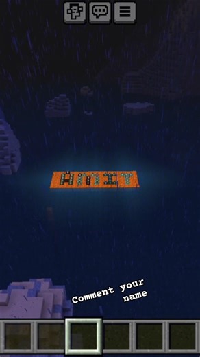 Minecraft name made #minecraft #minecraftbuild