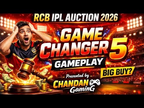 RCB AFTER IPL AUCTION 2026 🔥 GAME CHANGER 5 V4.2😈 #gaming #gamechanger5 #shortsfeed #shortsviral
