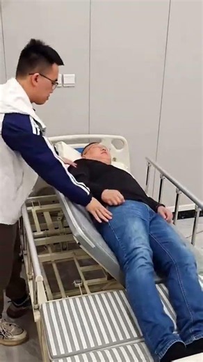 Helpful Bed for Elderly 📌 Designed to make daily life safer and more comfortable. 🛏️🧓