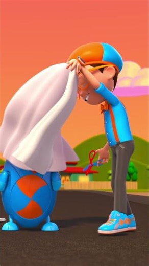 Kids or Ghosts? 👻 Learn with #Blippi #BlippiWonders #Shorts