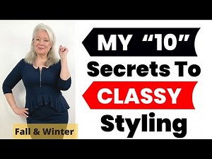 10 Tips How To Look Classy & Chic In Fashions Fall 2023 & Winter