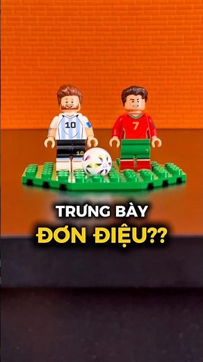 How to Make LEGO Minifigure Displays More Dynamic 💪🏻 #LEGO #alongbrick #minifigure #tipsandtricks...