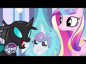 Princess Cadance Extends Thorax a Hoof of Friendship