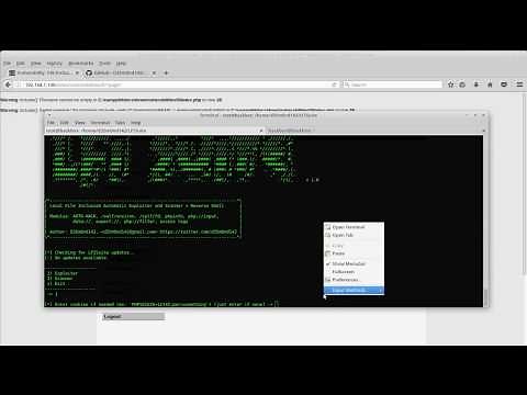 Automatic Local File Inclusion Hacking with LFI Suite