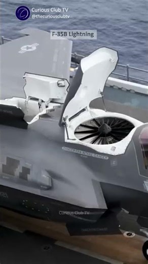 F-35B’s Frontal Lift Fan: VTOL Power Unleashed