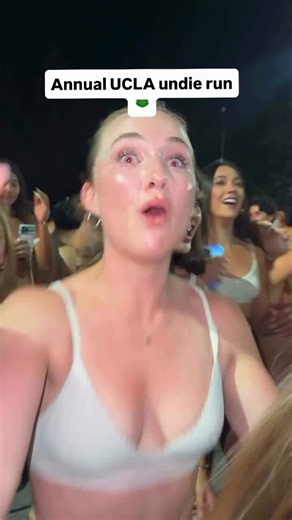I swear when I did the "undi run" a few years ago, I should've worn a jock, because there was nothing but beautiful blonde White girls from UCLA, USC and the surrounding Los Angeles area‼️🤣👸🏼🔥🩲
