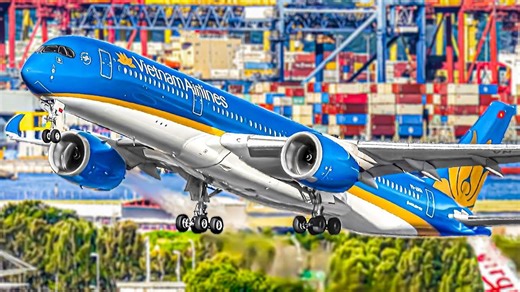 100架次共来自35家航司A350起降特辑 ✈️ 100 AIRBUS A350 TAKEOFFS & LANDINGS Compilation 🌎