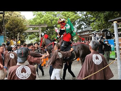 2023年 桑名市 多度大社多度祭 本祭（力尾 上げ馬神事）