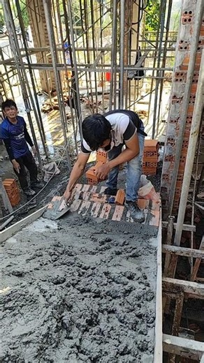 cách xây bậc cầu thang chiếu nghỉ ba vế