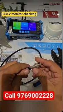 cctv camera monitor testing IP HD #cctv #monitor