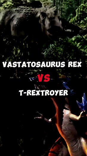 Vastatosaurus Rex Vs T-Rextroyer: Epic Dinosaur Battle