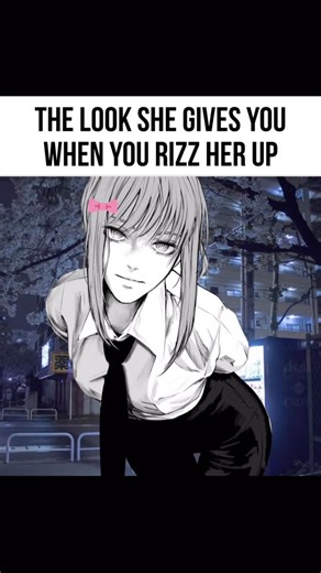 How2Rizz on Instagram: "A Rizzler at work 😎 Rizz up anyone by downloading the How2Rizz app ! Available on IOS and Android 📲 👉 Follow @how2rizz for more #rizz #trending #fyp #makima #csm"