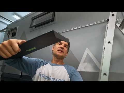 Bending HDPE for Expedition Camper electric fuel filler doors