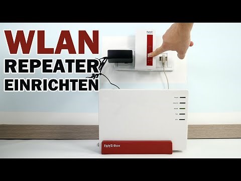 Setting up a WLAN repeater - Setting up the Fritz Repeater 1750e - Instructions