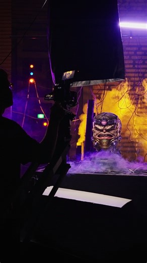 Sideshow on Instagram: "Take a peek behind the scenes of the full video reveal of the M.O.D.O.K. Statue by Sideshow! #Marvel #MODOK #Statue #BTS #BehindTheScenes #Comic"