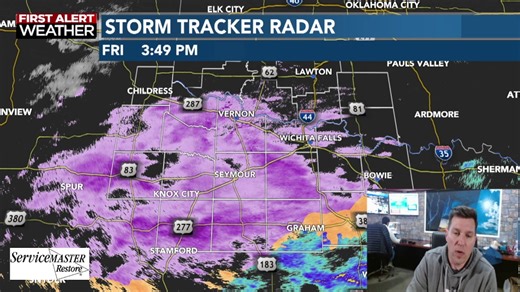 Sleet and freezing rain and starting to fall across the area. Ken says it'll increase this evening. Join Ken LIVE NOW to track Winter Storm 2026 | Ken Johnson, First Alert 6 Chief Meteorologist