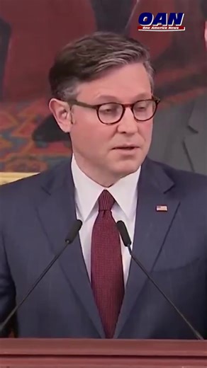 393K views · 15K reactions | Speaker of the House Mike Johnson on day 29 of the government shutdown: “You guys are writing more about the House calendar than the real pain that’s been inflicted on the American people.” Click the link in the bio for more! | One America News Network | Facebook