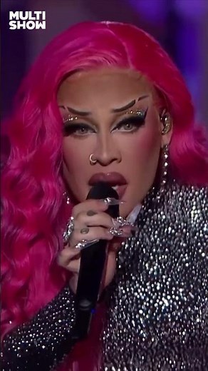 Gloria Groove e Grag Queen cantam 'Unholy" e fazem o palco pegar fogo! 🔥| Música Boa Ao Vivo #shorts