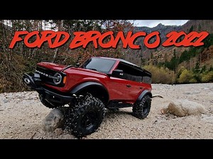 RC Crawler TRAXXAS Ford Bronco 2022 / EXTREME ROCK TEST