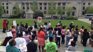 Thunderguards rally: 'Listen to the message'