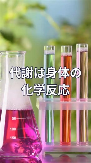 代謝は身体の化学反応 #日本美腸協会 #代謝 #基礎代謝 #健康管理 #インナービューティー