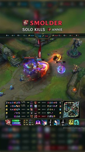 Smolder SOLO KILLS Annie | VN Master Patch 26.18 #shorts