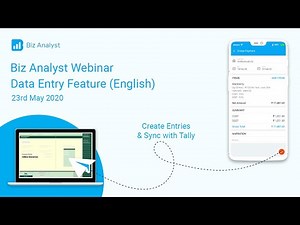 Biz Analyst Webinar: Data Entry Feature (English)