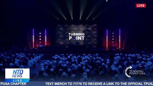 Turning Point Tour Featuring Eric Trump, Lara Trump, Sen. Tuberville, and Johnson at Auburn University | NTD News