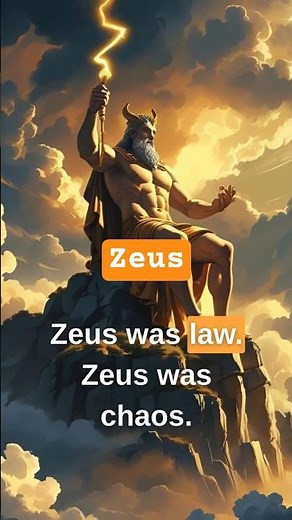ZEUS: King of the Gods - The Most Powerful Greek God Explained in 60 Seconds
