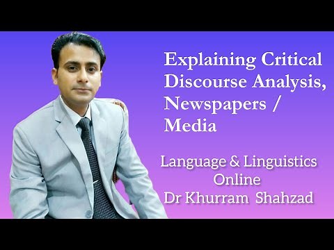Explaining Critical Discourse Analysis, Newspapers/Media