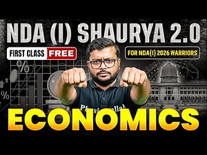 NDA ECONOMICS | UPSC NDA (I) 2026 EXAM | Economics Syllabus, Complete Strategy & Roadmap✅