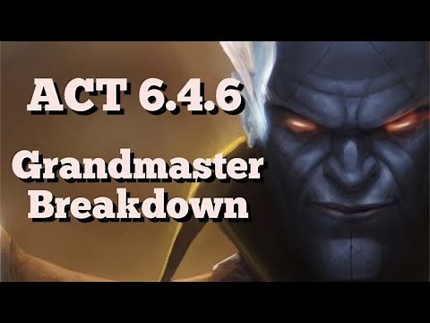 MCOC - ACT 6.4.6 - The Grandmaster Fight Breakdown - All Phases