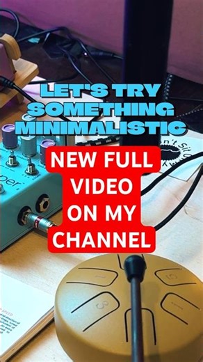 Let’s try something minimalistic!