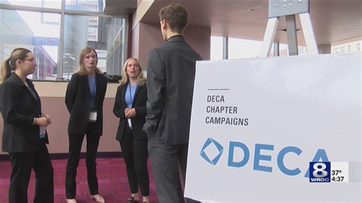 New York's top DECA students gather for conference in Rochester