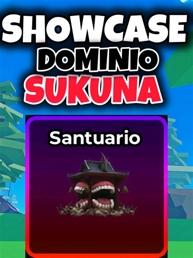 Expansión de Dominio de Sukuna (Santuario) Roblox Anime Fighting Simulator