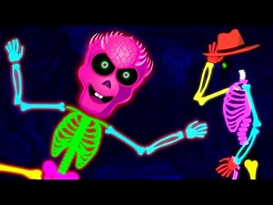 Funny Faces Skeleton Finger Family | Funny Dance and More Nursery Rhymes by Teehee Town