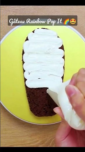 Rainbow Pop It Cake | 3D Cake Decoration| Gâteau Pop-It #shorts #gâteau #popit